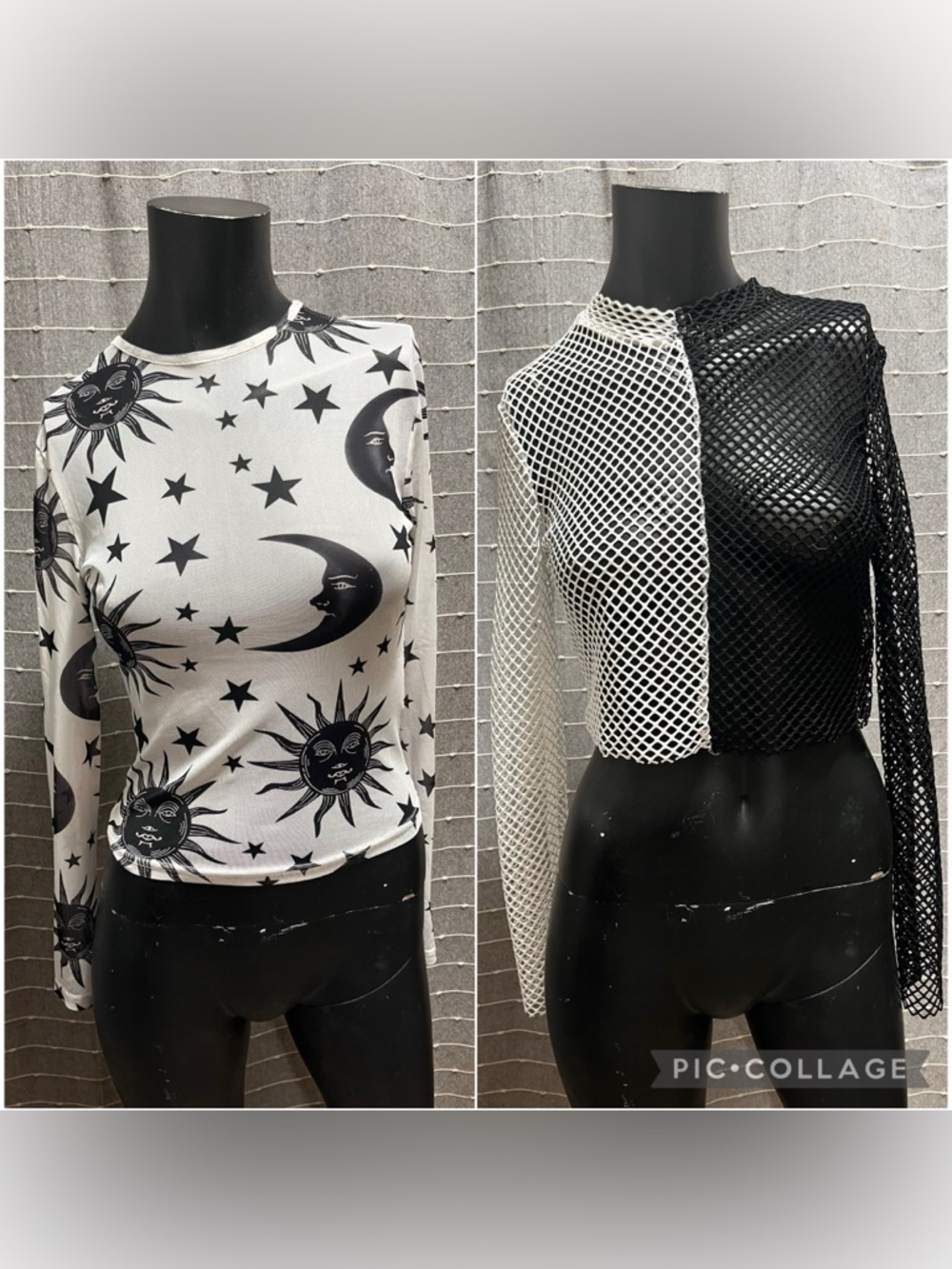 Mesh & Fishnet Long Sleeve Lot